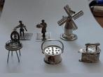 Lot zilveren miniaturen., Antiek en Kunst, Ophalen, Zilver
