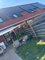 Schaduwdoek Vierkant Waterafstotend 4x4 m Zonnedoek Creme, Tuin en Terras, Ophalen, Overige typen, Zo goed als nieuw, 250 cm tot 450 cm