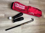Hockey tas, stick, beschermers, bal, Sport en Fitness, Hockey, Ophalen, Zo goed als nieuw, Tas