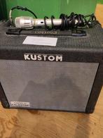 Kustom versterker incl microfoon. Werkend. WD-18., Ophalen of Verzenden, Zo goed als nieuw, Minder dan 50 watt