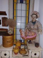 Antieke spanen ton.
Prachtige decoratieve ton., Antiek en Kunst, Curiosa en Brocante, Ophalen of Verzenden