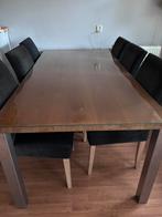 Tafel 200cmx100cm, Huis en Inrichting, Ophalen, Gebruikt, 4 tot 6 stoelen