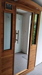 Healthwave (SC-9002) infrarood sauna, Ophalen, Zo goed als nieuw, Infrarood, Complete sauna