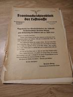 Frontnachrichtenblatt der Luftwaffe 1941 Nr. 32, Verzamelen, Ophalen of Verzenden, Luchtmacht, Duitsland, Boek of Tijdschrift