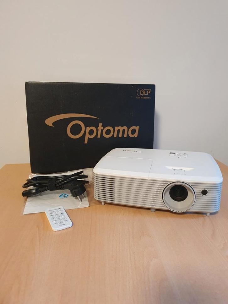Optoma EH400 beamer - 164 lamp uren, Audio, Tv en Foto, Beamers, Zo goed als nieuw, DLP, Full HD (1080), Ophalen of Verzenden