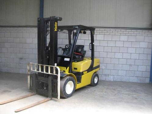 2x Yale GDP35VX  Diesel.  Triplo met Sideshift  € 8.995,- Ex, Zakelijke goederen, Machines en Bouw | Heftrucks en Intern transport