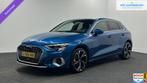 Audi A3 Sportback 30 TFSI Attitude LM CARPLAY CRUISE NAVI EC, Stof, Gebruikt, Blauw, Origineel Nederlands