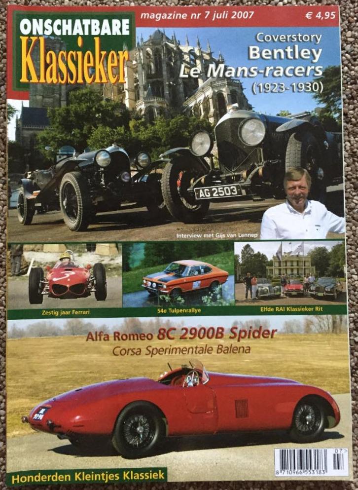 OKM: Ferrari, NSU Ro80, Alfa Romeo 8C 2900B Spider, Boeken, Auto's | Folders en Tijdschriften, Zo goed als nieuw, Algemeen, Ophalen of Verzenden
