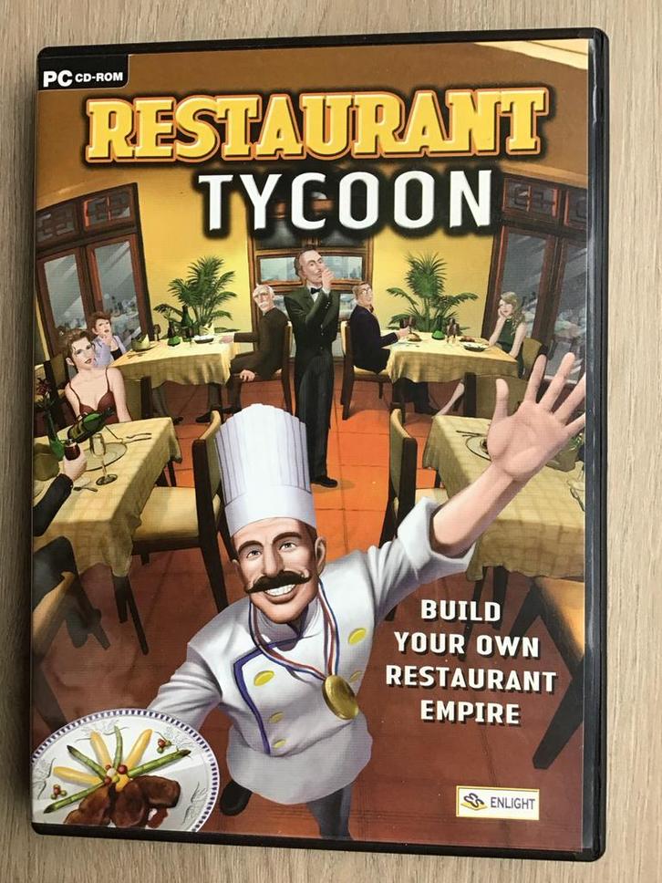 Restaurant Tycoon PC Game, Spelcomputers en Games, Games | Pc, Gebruikt, Simulatie, 1 speler, Vanaf 3 jaar, Ophalen of Verzenden