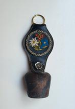 Oude koeienbel met edelweiss, Antiek en Kunst, Curiosa en Brocante, Ophalen of Verzenden