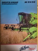 Tractor folder Deutz-Fahr M 35/36 Größmädrescher, Ophalen of Verzenden, Zo goed als nieuw