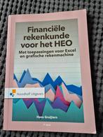 Financiële Rekenkunde HEO - Hans Gruijters, Zo goed als nieuw, Beta, Hans Gruijters, HBO