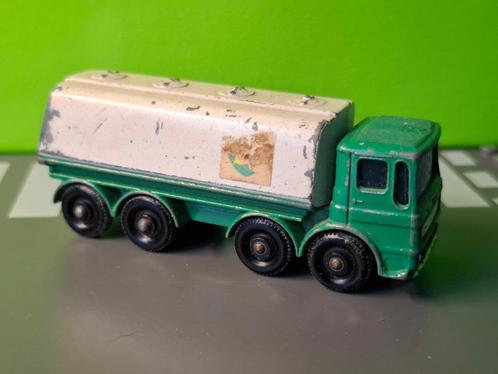Matchbox 32 - Leyland Petrol Tanker [groen] 1/92, Hobby en Vrije tijd, Modelauto's | Overige schalen, Gebruikt, Bus of Vrachtwagen