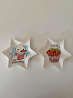 Blond Amsterdam Kerststerren Petit Four, Ophalen, Porselein of Keramiek, Schaal, Zo goed als nieuw