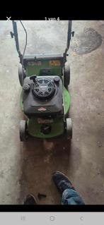 Benzine grasmaaier staat al langer stil, Ophalen, Gebruikt
