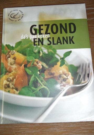 In nieuwstaat: luxe kookboek Gezond en Slank, da's pas koken beschikbaar voor biedingen