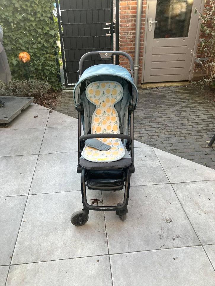 Easywalker Buggy XS Blauw + Extra’s!, Kinderen en Baby's, Buggy's, Gebruikt, Overige merken, Verstelbare rugleuning, Voetenzak