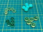 4 types Uranium Glass balls, Ophalen of Verzenden