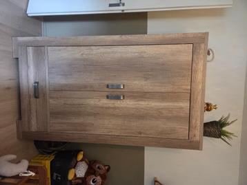 Kidsmill Brent Kledingkast 2-Deurs Oldwood beschikbaar voor biedingen