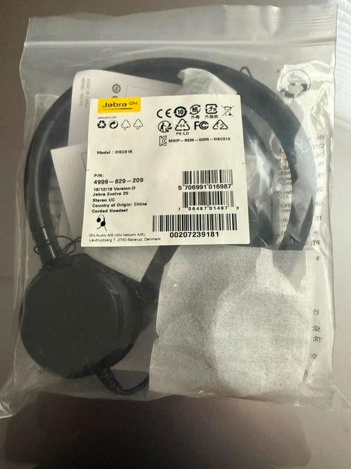 Nieuwe Jabra USB koptelefoon in de originele verpakking, Audio, Tv en Foto, Koptelefoons, Nieuw, Op oor (supra aural), Overige merken