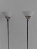Twee mooie, stalen design lampen (Premium Dutch Brand)., Ophalen, Zo goed als nieuw, Minder dan 100 cm