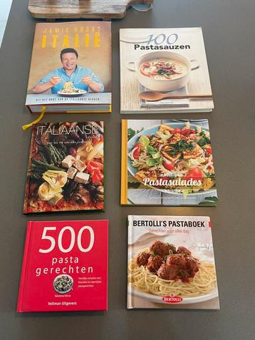 6 kookboeken Italie: oa Jamie Oliver - Jamie kookt Italië beschikbaar voor biedingen