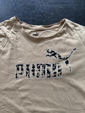 Puma T-shirt Leopard maat XL 40/42 beschikbaar voor biedingen