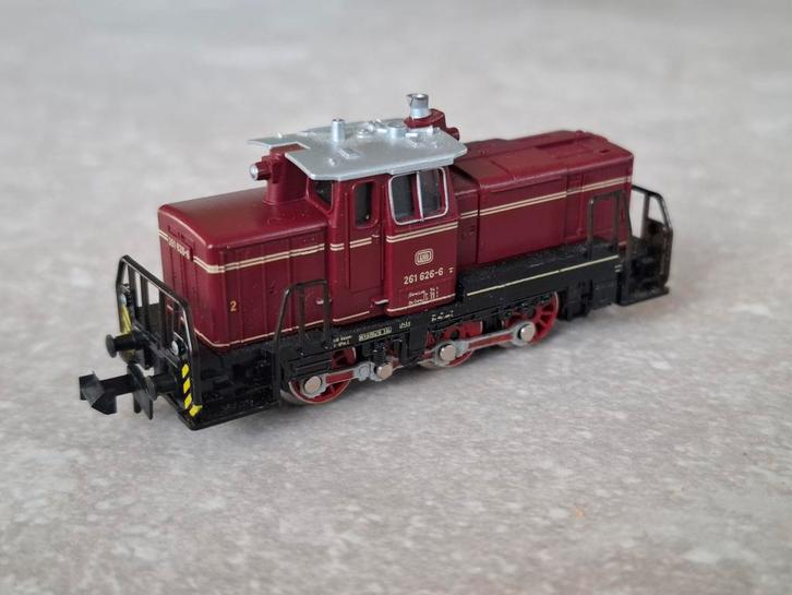 Minitrix n-spoor v60 loc (dummy) in goede staat!, Hobby en Vrije tijd, Modeltreinen | N-Spoor, Gebruikt, Locomotief, Gelijkstroom