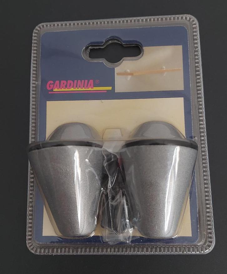 Glasklem/drager Gardenia Mat Zilver, Doe-het-zelf en Verbouw, IJzerwaren en Bevestigingsmiddelen, Nieuw, Overige typen, Ophalen