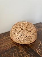 Rotan geweven voedsel afdekkap / cloche, Ophalen, Mand, Rond, Nieuw