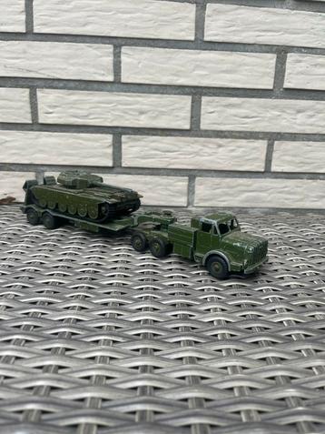 Dinky Supertoys - Centurion tank 651 + Tank transporter 660 beschikbaar voor biedingen