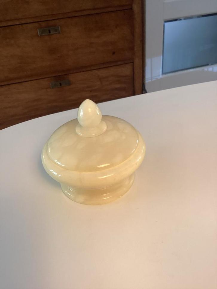 Albasten doosje, Antiek en Kunst, Curiosa en Brocante, Ophalen of Verzenden