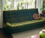 Retro 70s Vintage groene 3-zits bank, Huis en Inrichting, Banken | Bankstellen, Ophalen, Retro Vintage, Driepersoons, 75 tot 100 cm