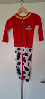 Paw Patrol Marshall Carnavalspak 3-4 jaar, Ophalen of Verzenden, Gebruikt, 104 of kleiner, Jongen of Meisje