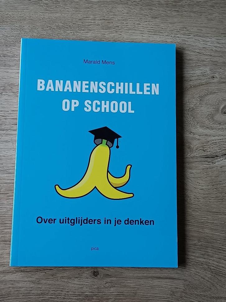 Boek: bananenschillen op school,  Marald Mens, Boeken, Wetenschap, Nieuw, Ophalen