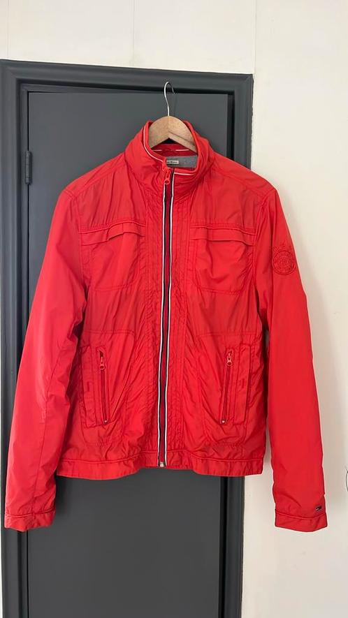 Tommy Hilfiger zomerjas heren L oranje/rood, Kleding | Heren, Jassen | Zomer, Zo goed als nieuw, Rood, Ophalen of Verzenden