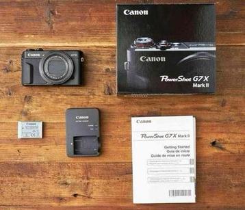 Canon PowerShot G7 X Mark II beschikbaar voor biedingen