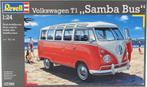 Revell 1/24 vw samba bus nieuw, Auto, Revell, Groter dan 1:32, Nieuw