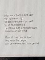 Louttre B litho reproductie met gedicht Frans Duister, Antiek en Kunst, Verzenden