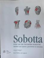 Sobotta, Atlas van de menselijke anatomie, Zo goed als nieuw, Bohn Stafleu van Loghum, Beta, HBO