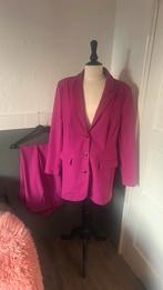 G-maxx xxl blazer en broek fuchsia roze pak zga nieuw, Kleding | Dames, Ophalen of Verzenden, Zo goed als nieuw, Maat 46/48 (XL) of groter
