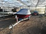 Moterboot met trailer, Ophalen, Gebruikt, Minder dan 10 pk, Tot 6 meter