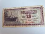 0334 joegoslavie 20 dinara, Verzenden, Joegoslavië