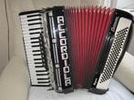 ACCORDEON 120 BAS SUPER-CARMEN  ACCORDIOLA, Muziek en Instrumenten, Accordeons, Ophalen, Met koffer, Toetsaccordeon, 120-bas