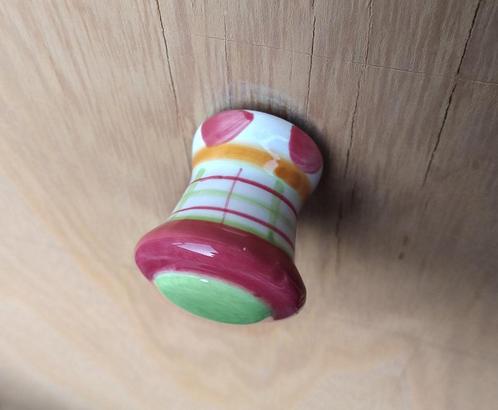 Porseleinen meubelknop - knop - kastknop - handbeschilderd, Huis en Inrichting, Kasten | Overige, Nieuw, Ophalen of Verzenden
