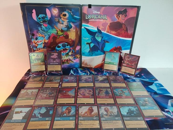 Disney Lorcana - Chapter 1 foils, Hobby en Vrije tijd, Verzamelkaartspellen | Overige, Zo goed als nieuw, Meerdere kaarten, Foil