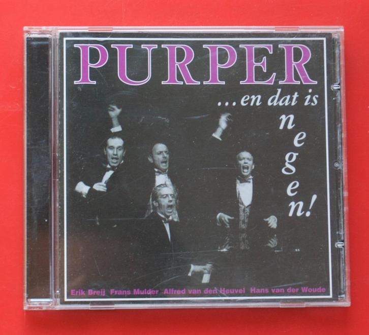 cd Purper En dat is negen Frans Mulder & Erik Breij harmony, Cd's en Dvd's, Cd's | Overige Cd's, Gebruikt, Ophalen of Verzenden