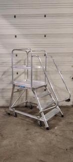 Platformladder / bordestrap, Doe-het-zelf en Verbouw, Ladders en Trappen, Ophalen of Verzenden