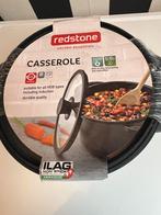 Redstone pan met deksel, Ophalen of Verzenden, Nieuw, Rvs, Koekenpan of Braadpan