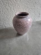 Vintage roze vaas met spikkels, Huis en Inrichting, Ophalen, Gebruikt, Aardewerk of Porselein, Minder dan 50 cm